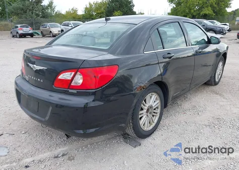 2008 Chrysler Sebring Touring из США, поврежденный, VIN 1C3LC56KX8N250990